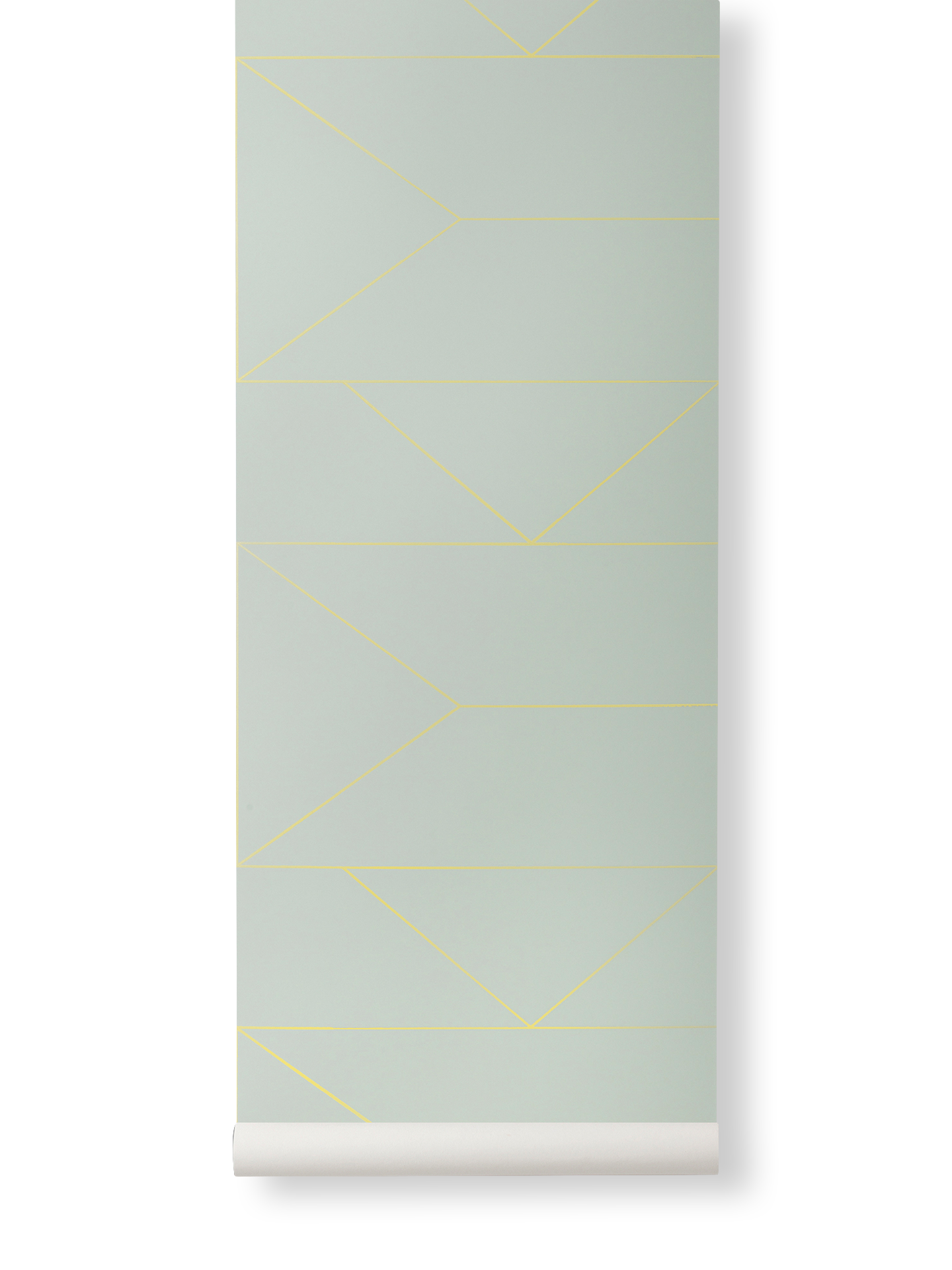 toernooi Inheems Verval Ferm Living Lines Wallpaper Mint | Nordic House - Nordic House