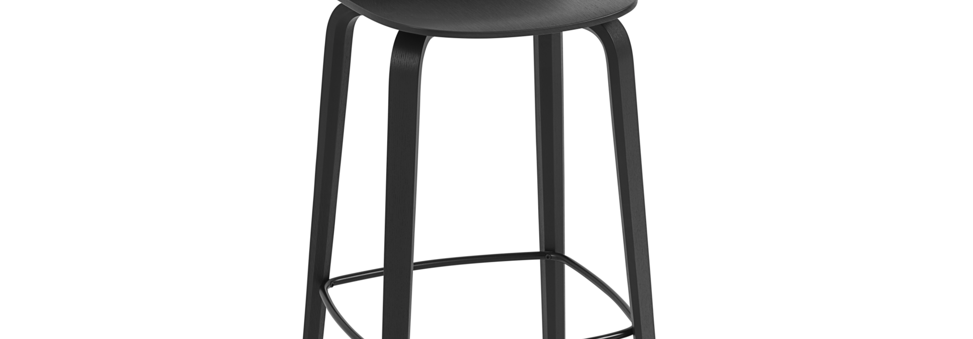 Visu Counter Stool - Wood Base