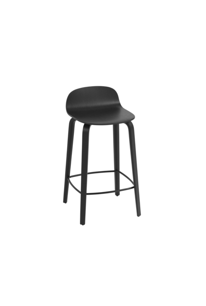 Visu Counter Stool - Wood Base