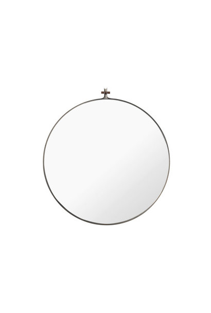 Dowel Mirror Round – L