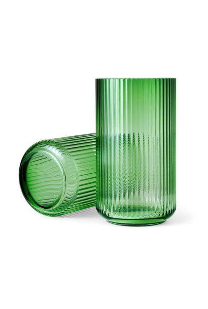 Lyngby Vase Copenhagen Green Glass