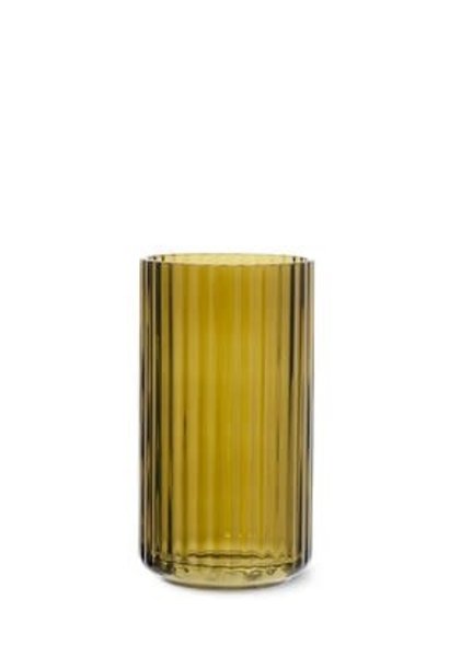 Lyngby vase Olive Green