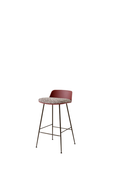 Rely Counter Stool HW82 - Bronzed Base