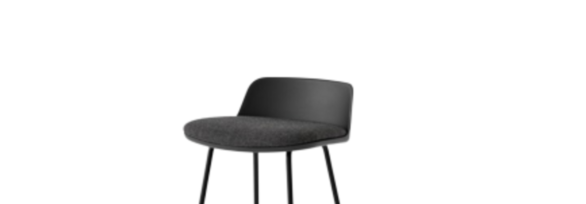 Rely Bar Stool HW87 - Black Base