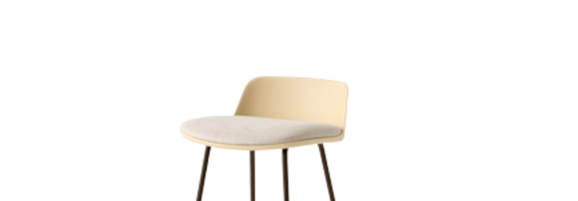 Rely Bar Stool HW87 - Bronzed Base