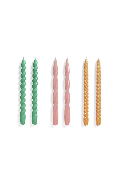 Candle Long Mix 6 pcs