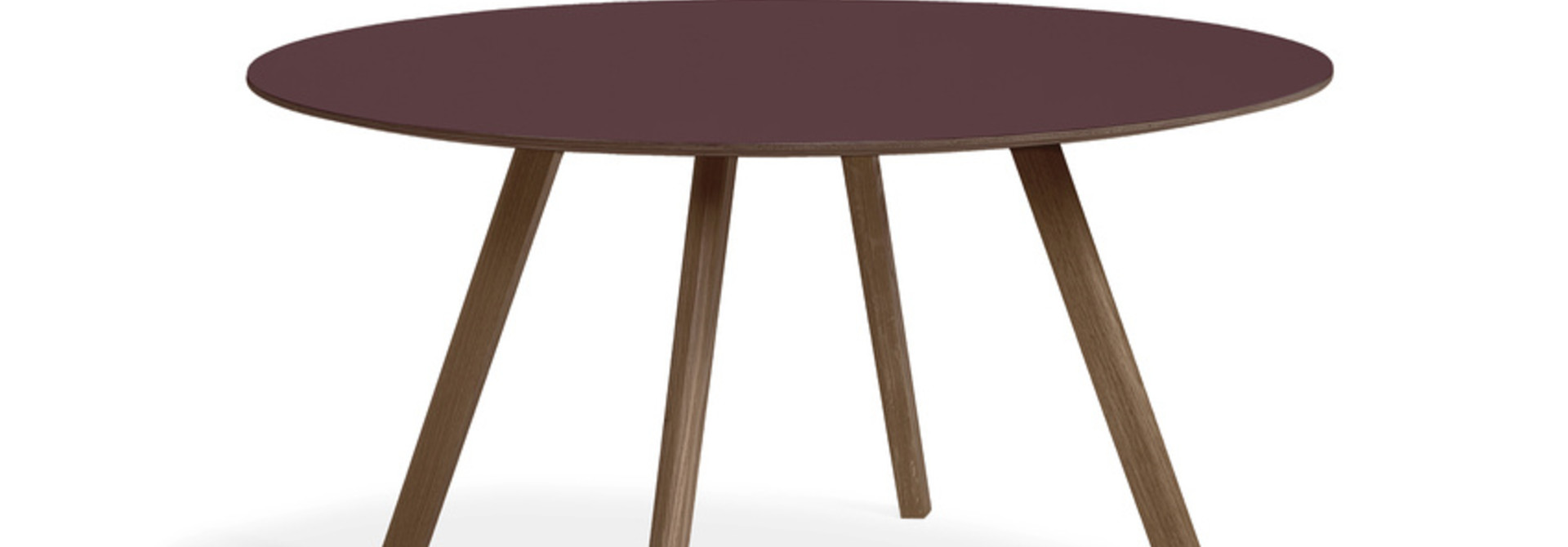 CPH 25 Table - Water-based lacquered walnut