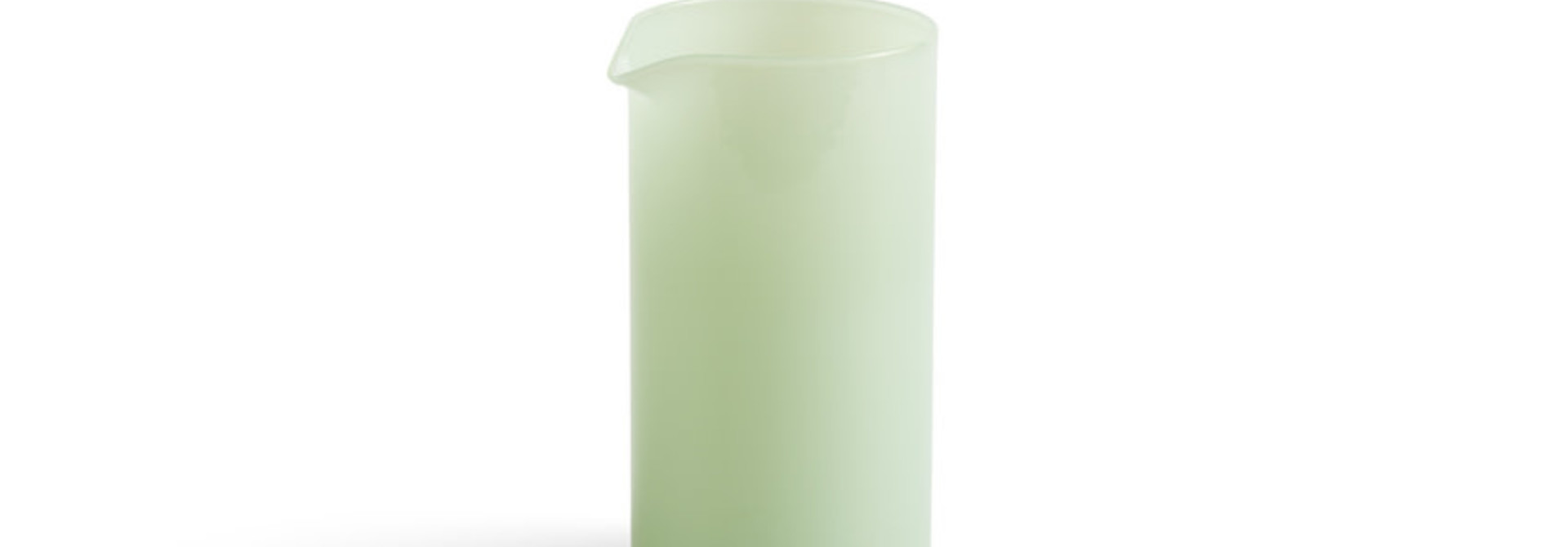 Borosilicate Jug Medium Jade Light Green