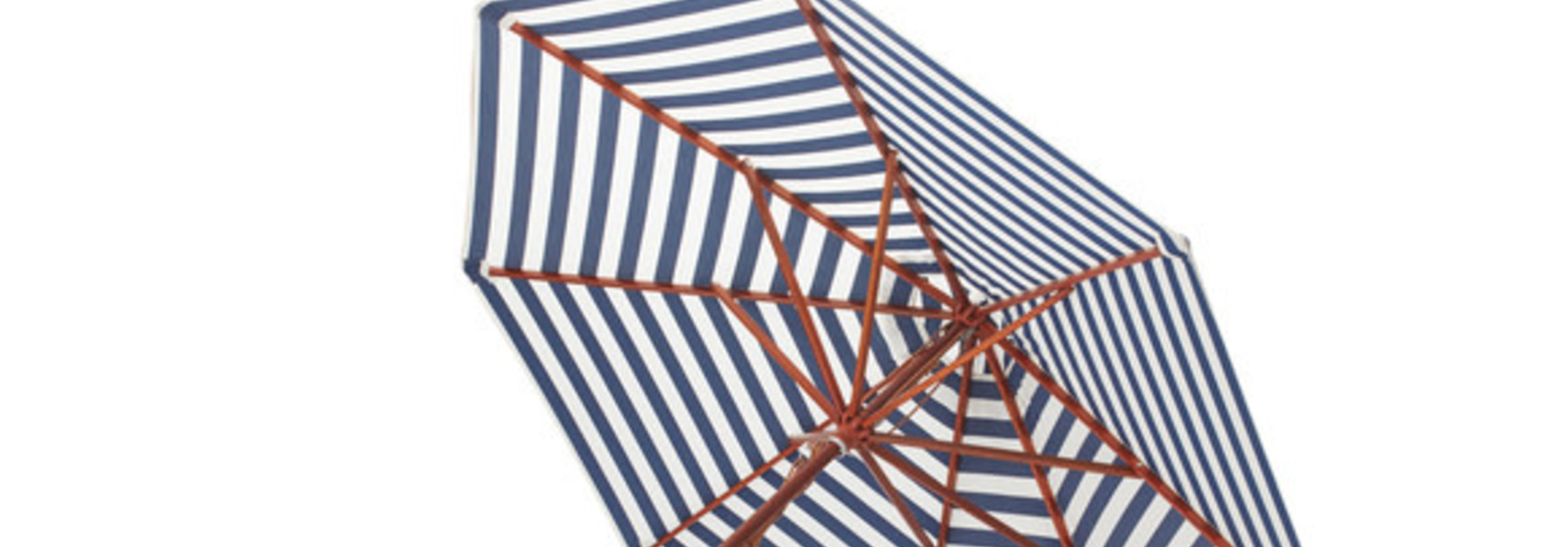 Messina Umbrella Dark Blue Stripes Ø270