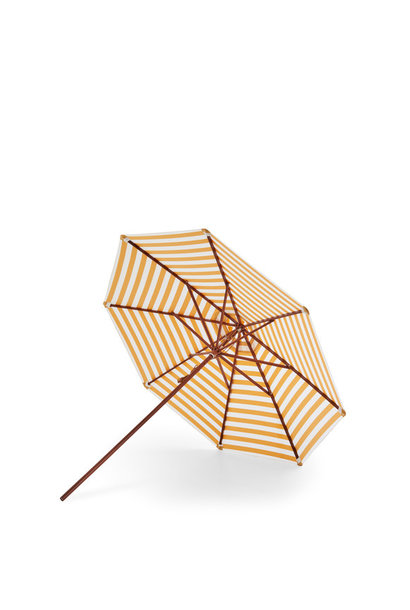 Messina Umbrella Golden Yellow Stripes Ø270