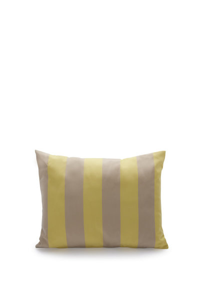 Barriere Pillow Lemon/Sand Stripe