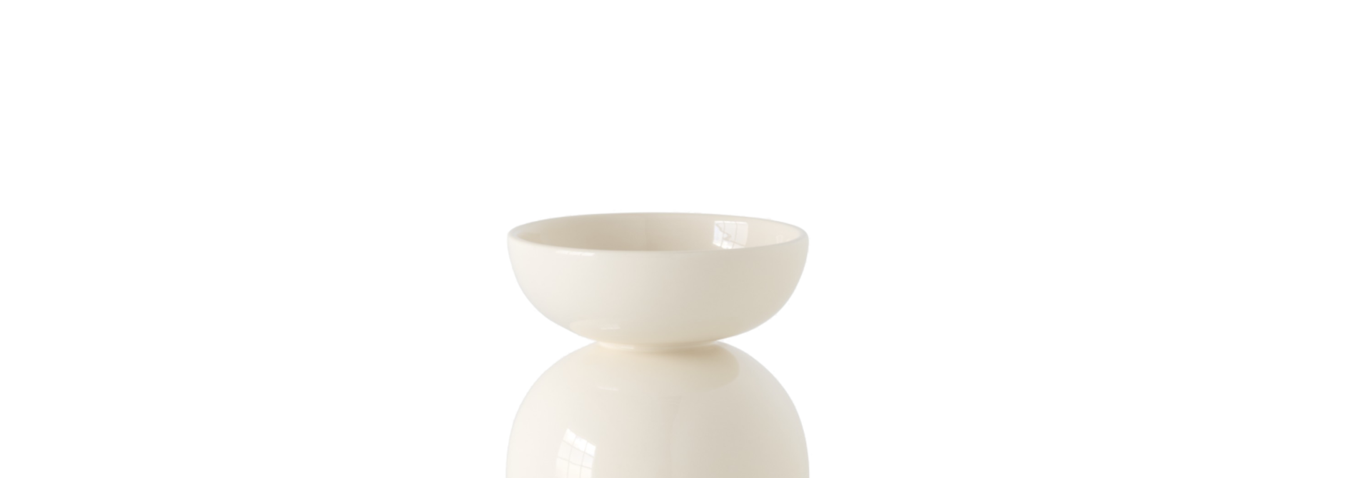 Momento Vase JH40 Cream