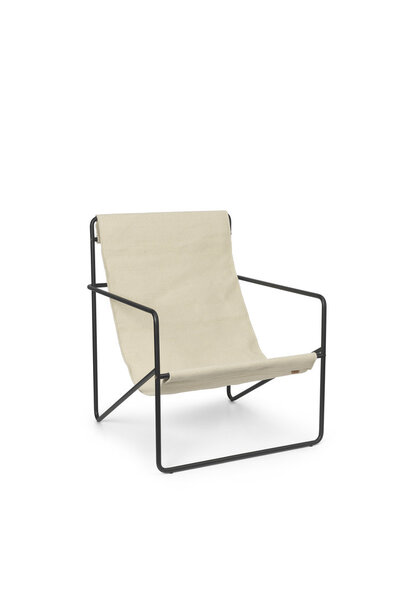 Desert Lounge Chair - Black/Cloud