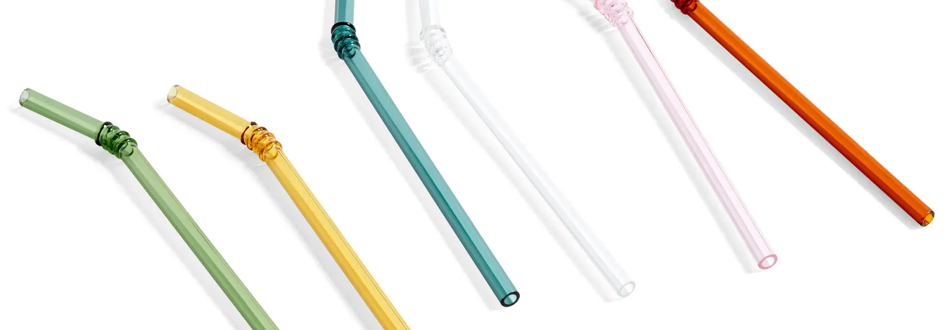 Sip Swirl straw 6 pcs. multi