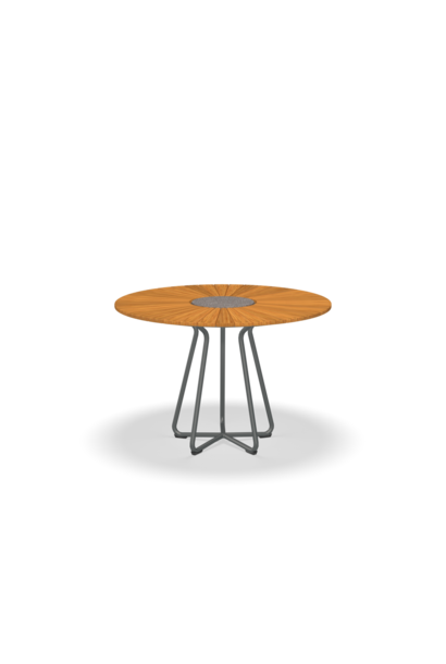 Circle Dining Table Bamboo