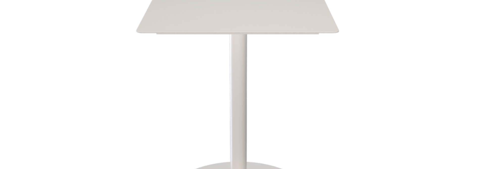 Pico Cafe Table - Squared top/ round base