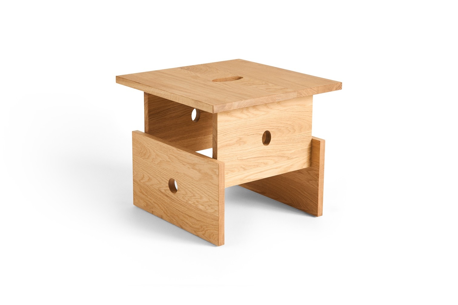 Wood Box Coffee Table-2