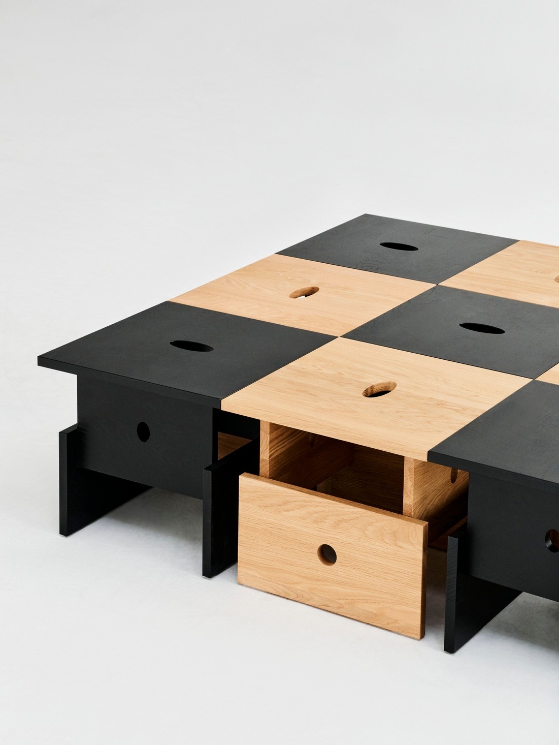Wood Box Coffee Table-9
