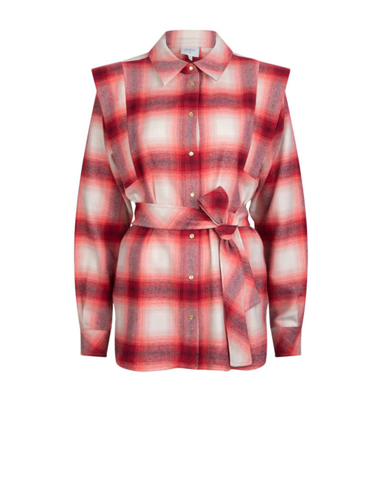 dante6 Rosy belted check