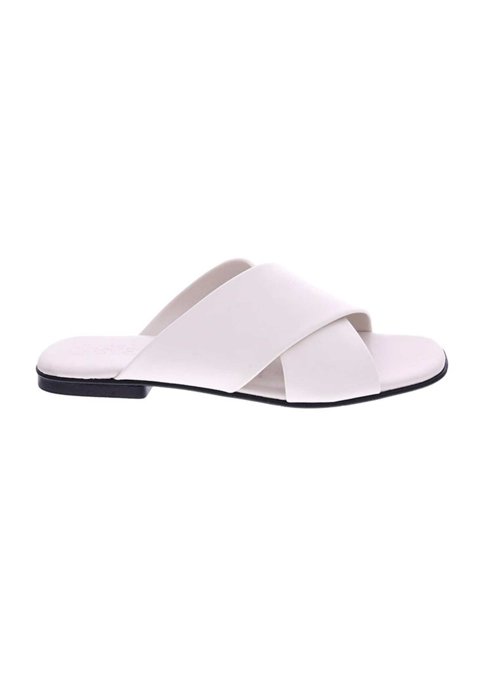 Slaye White Sandals