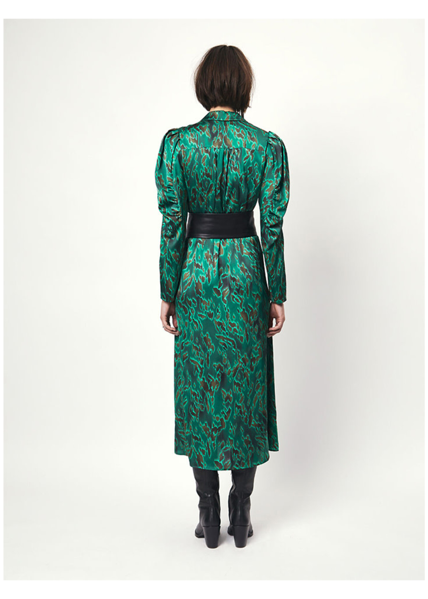 dante6 Moon Printed Shirt dress