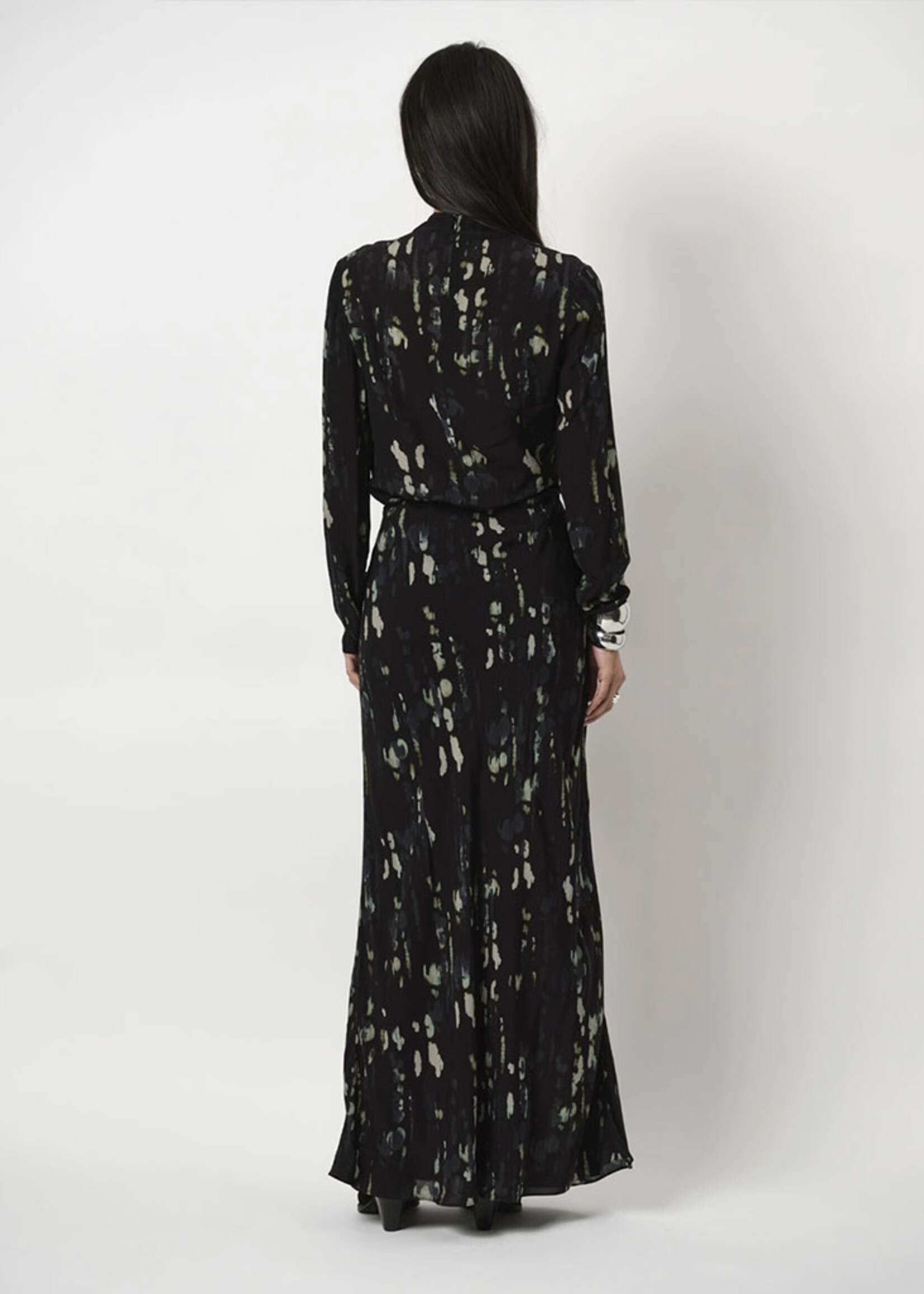 dante6 Cristopher Printed Maxi Skirt