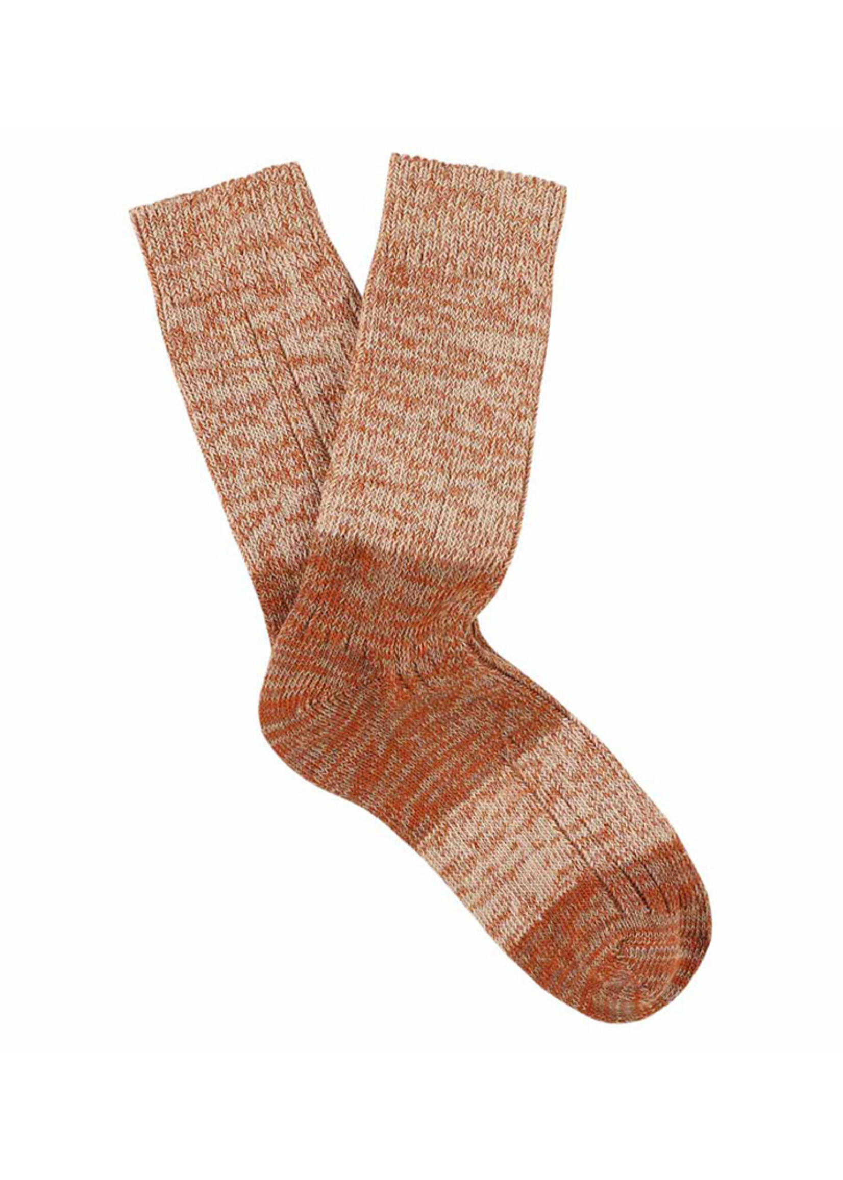 Escuyer Woman Melange Blend Block Pink / Rust