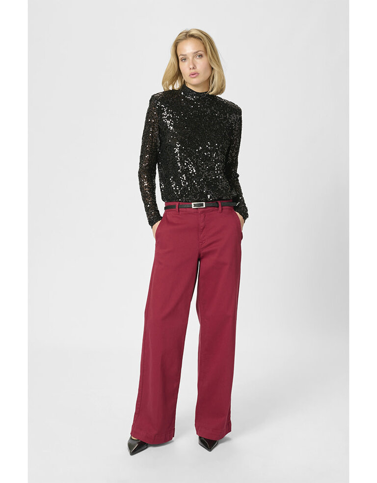 My Essential Wardrobe Fallon Bodystocking Blouse