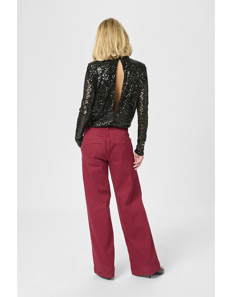 My Essential Wardrobe Fallon Bodystocking Blouse