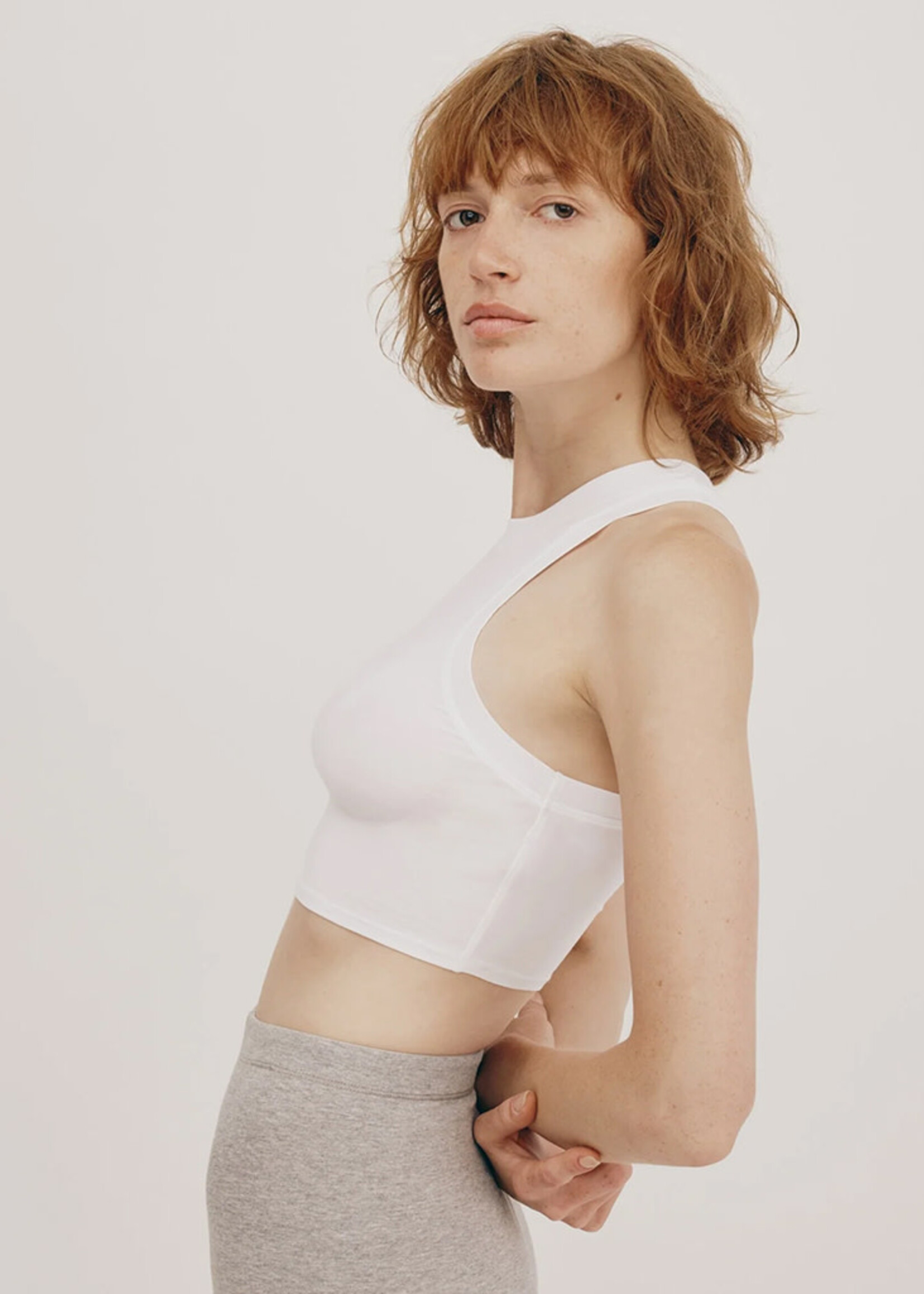 Organic Basics Core Crop Tank Top 2 pack