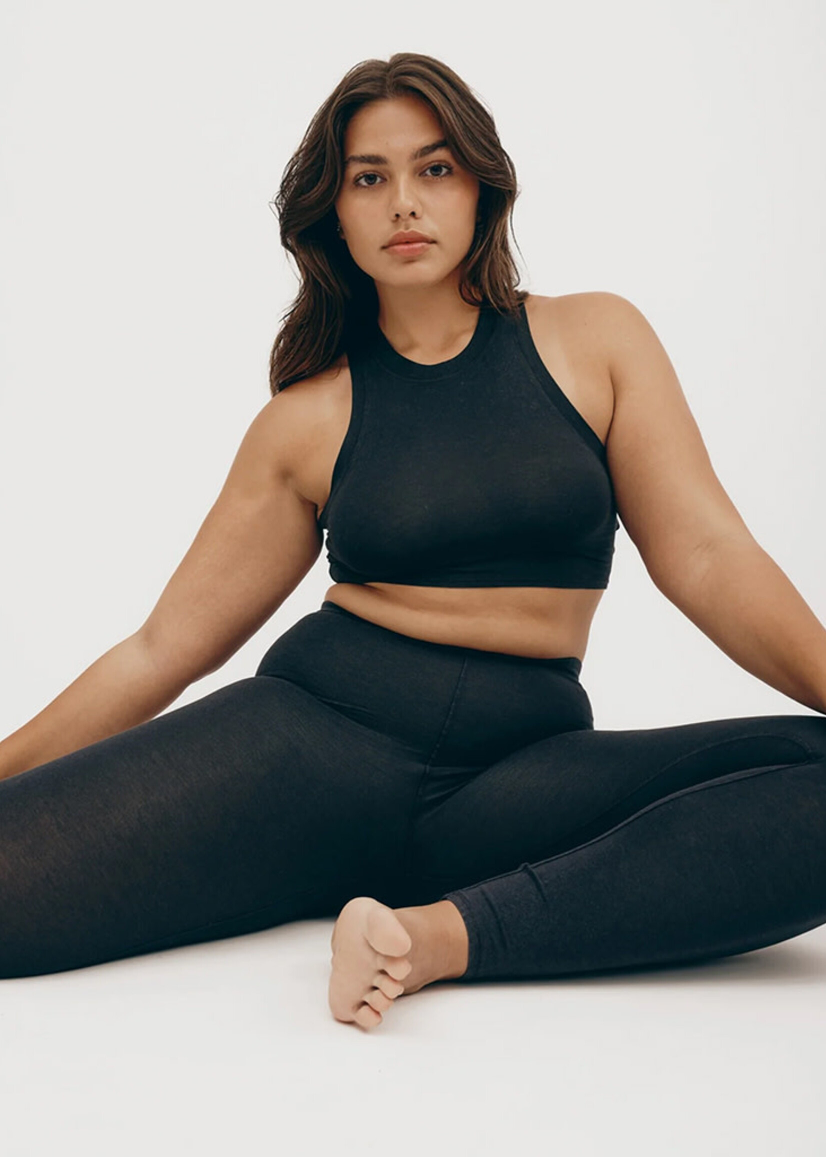 Organic Basics Core Crop Tank Top 2 pack