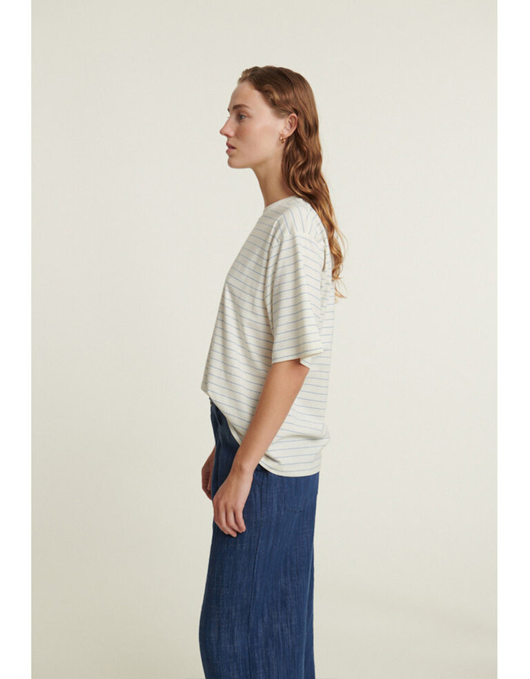 Basic Apparel Raja Tee Stripe