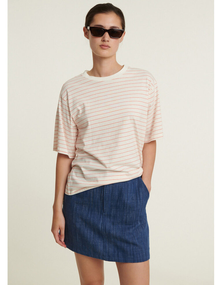 Basic Apparel Raja Tee Stripe