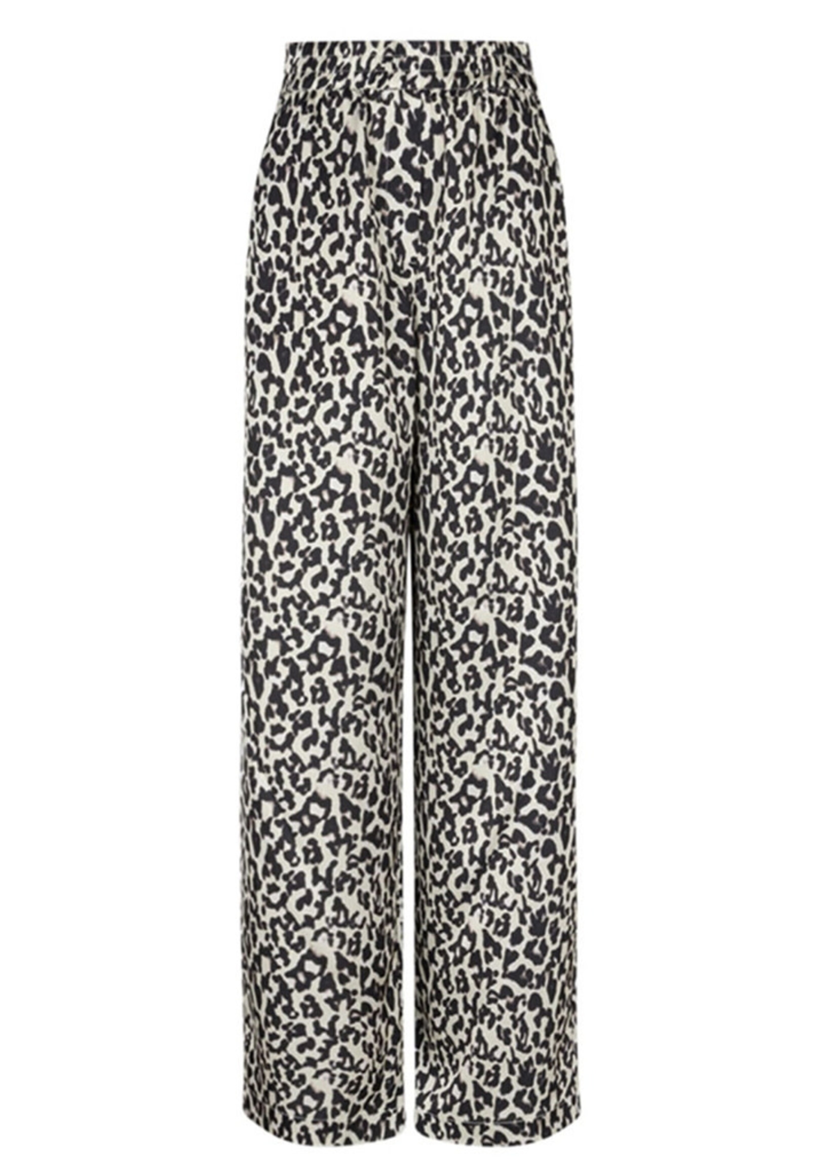 dante6 Teo Leopard Printed wide leg