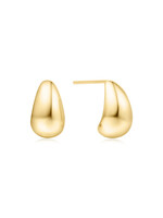Ania Haie Gold Small Dome Hoop Earrings