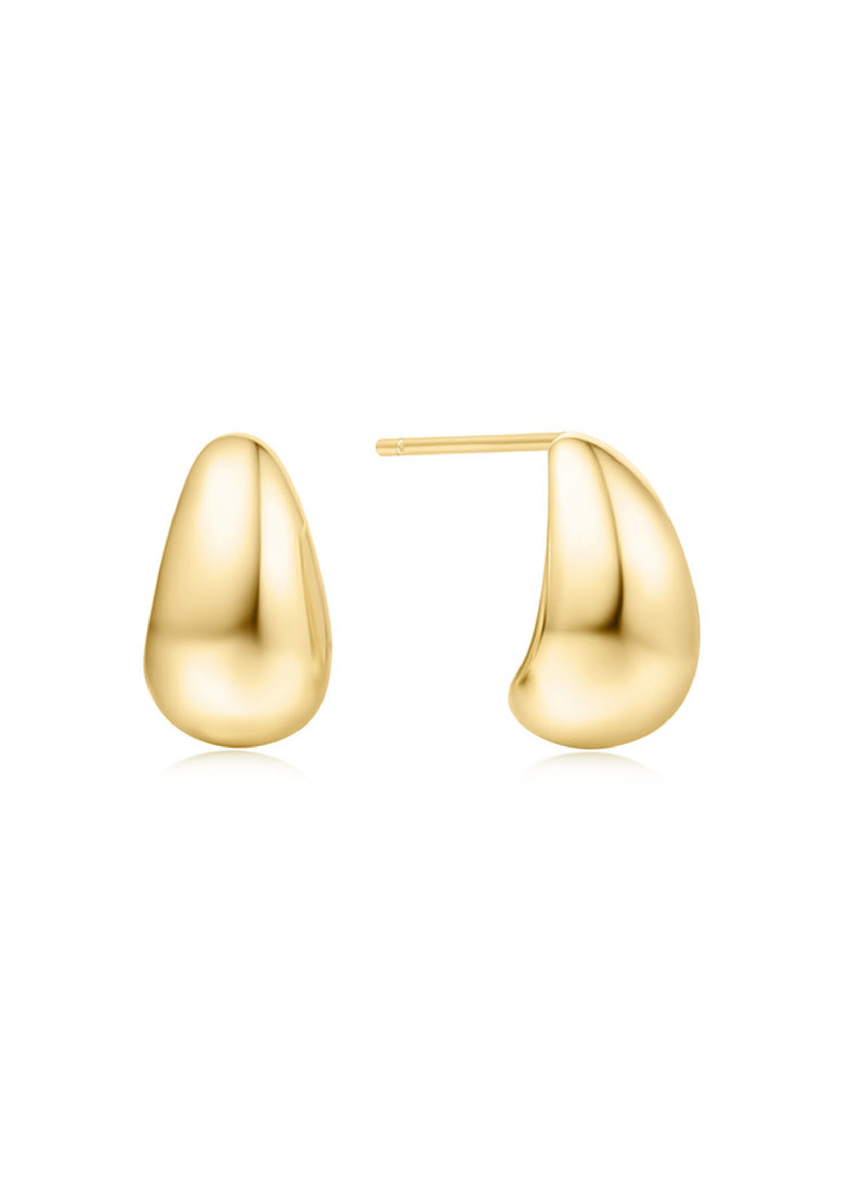 Ania Haie Gold Small Dome Hoop Earrings