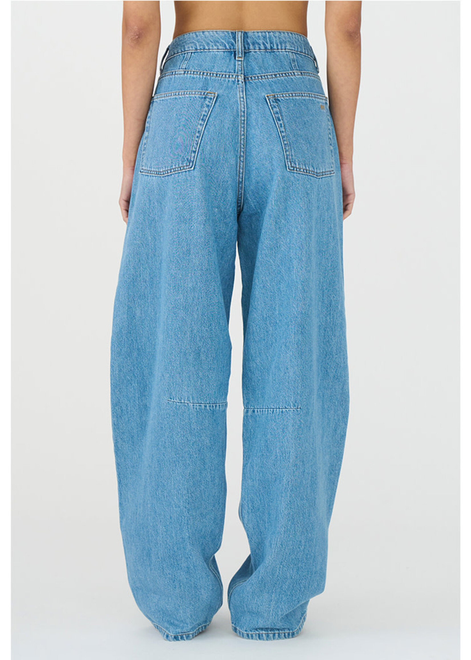 Ivy Janice Slung Wash Mid Blue