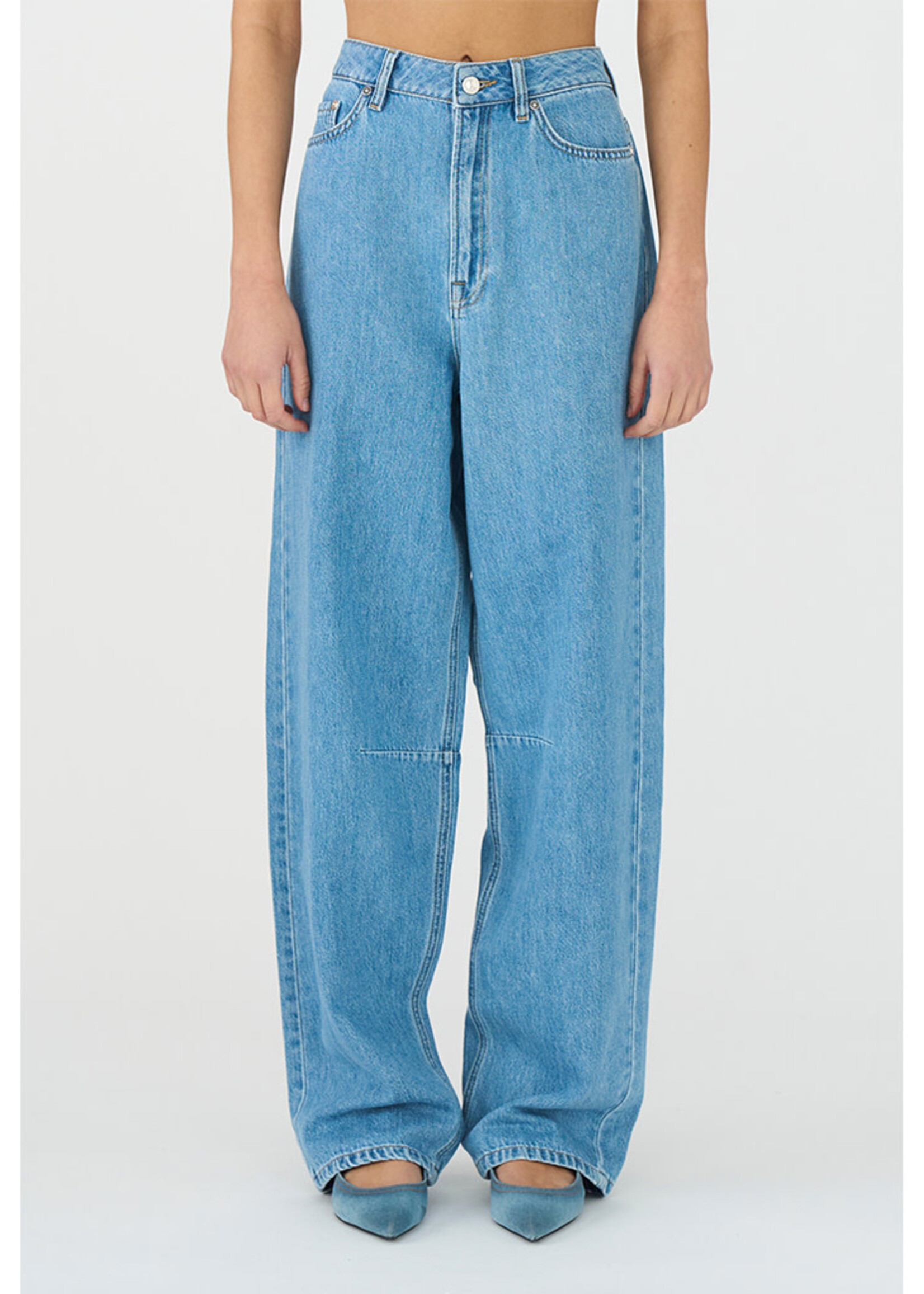 Ivy Janice Slung Wash Mid Blue