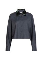dante6 Cybella embellished shirt