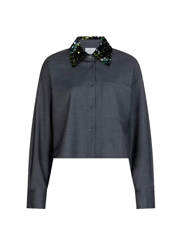 dante6 Cybella embellished shirt