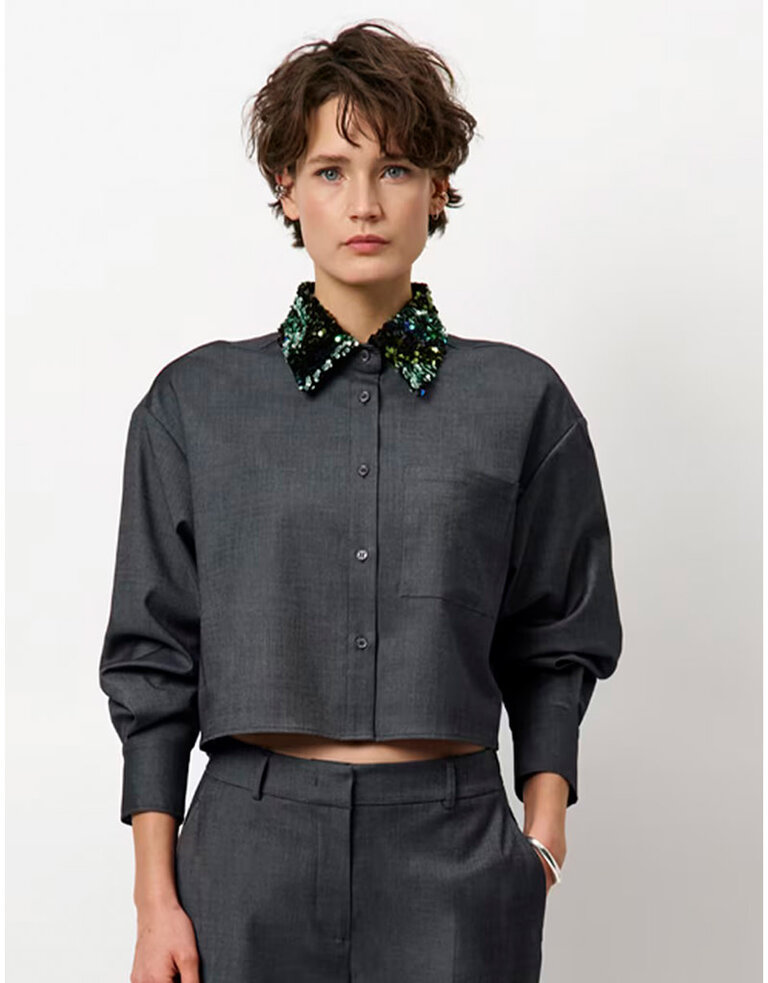 dante6 Cybella embellished shirt