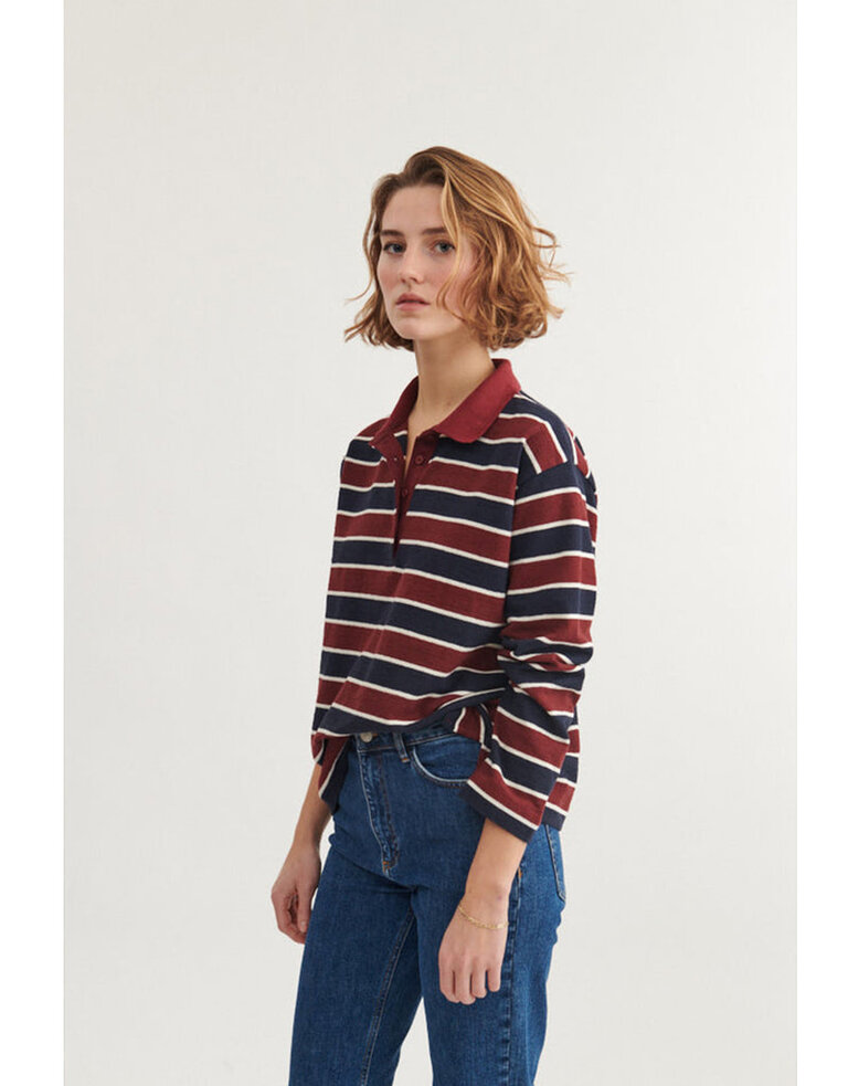 Basic Apparel Anneli Polo LS Tee