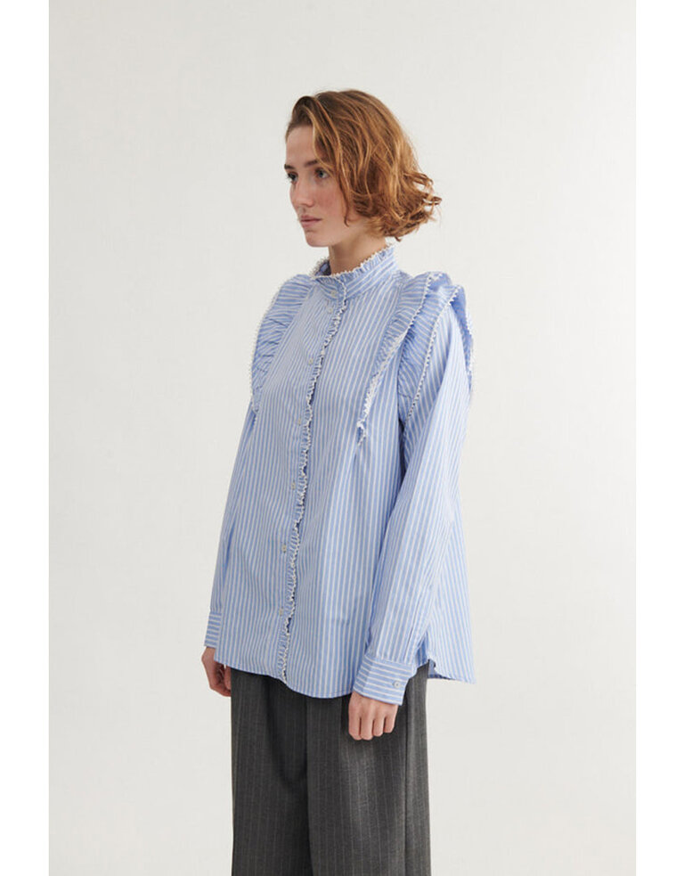Basic Apparel Silje Frill Shirt