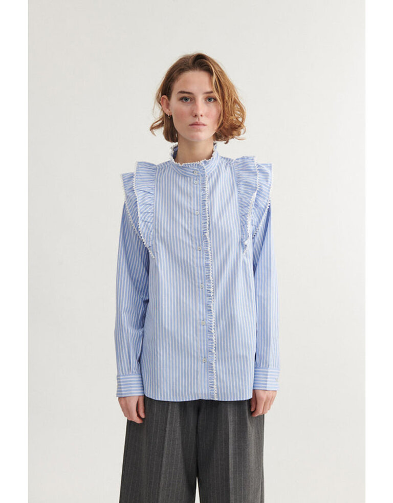 Basic Apparel Silje Frill Shirt