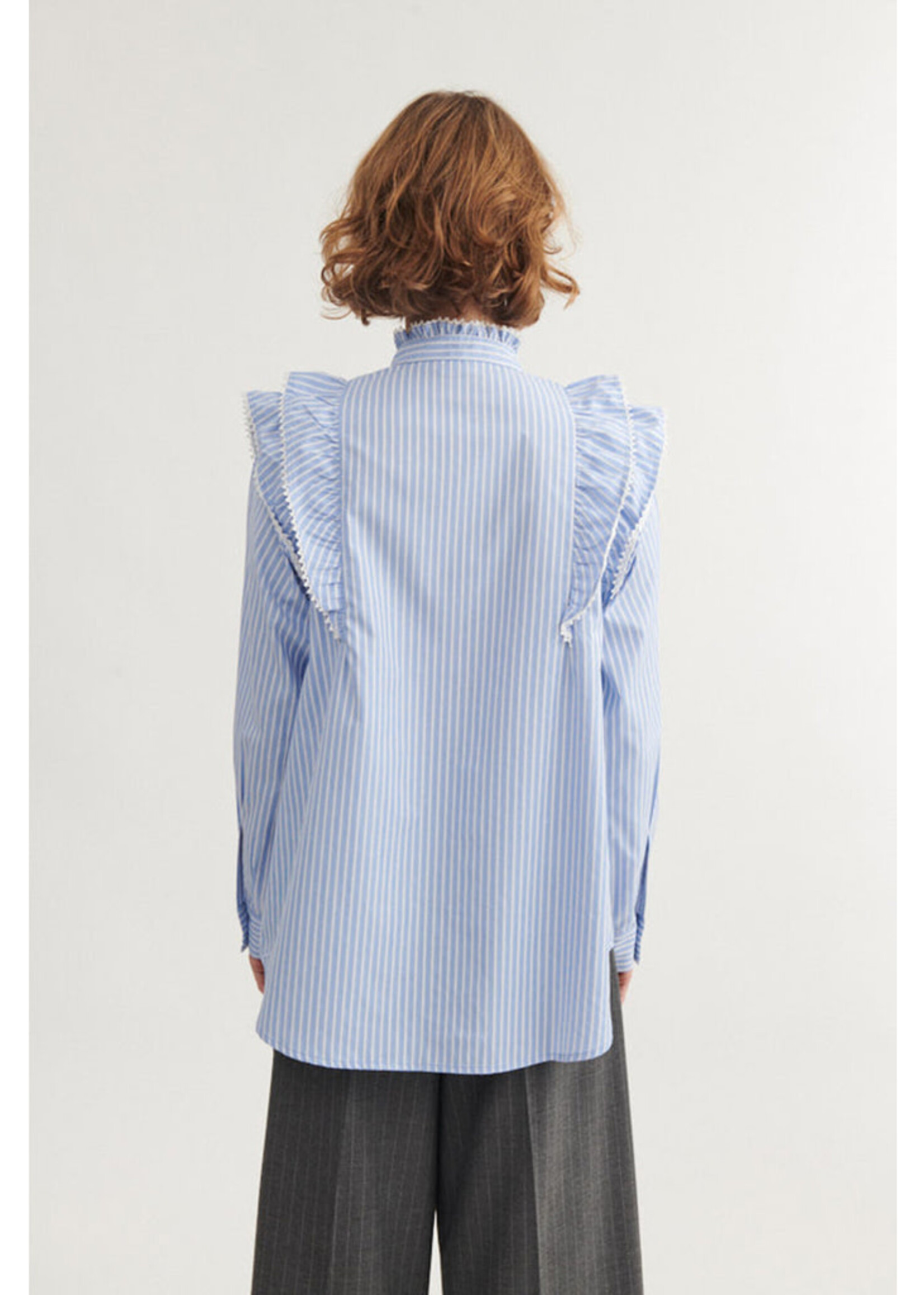 Basic Apparel Silje Frill Shirt
