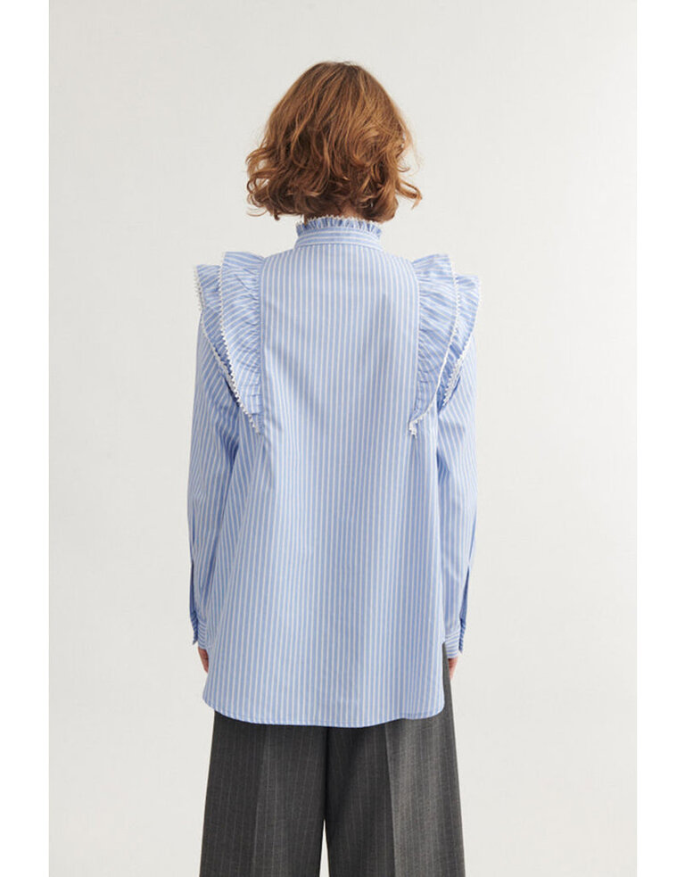 Basic Apparel Silje Frill Shirt