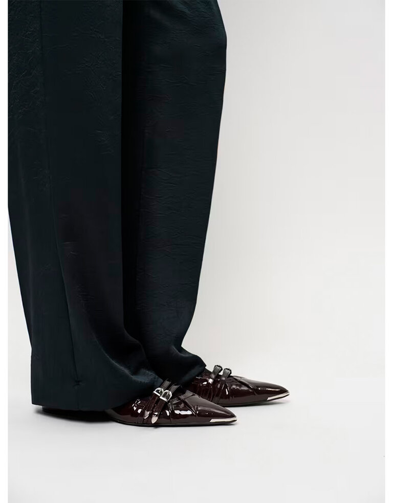 dante6 Jules Creased Satin Pants