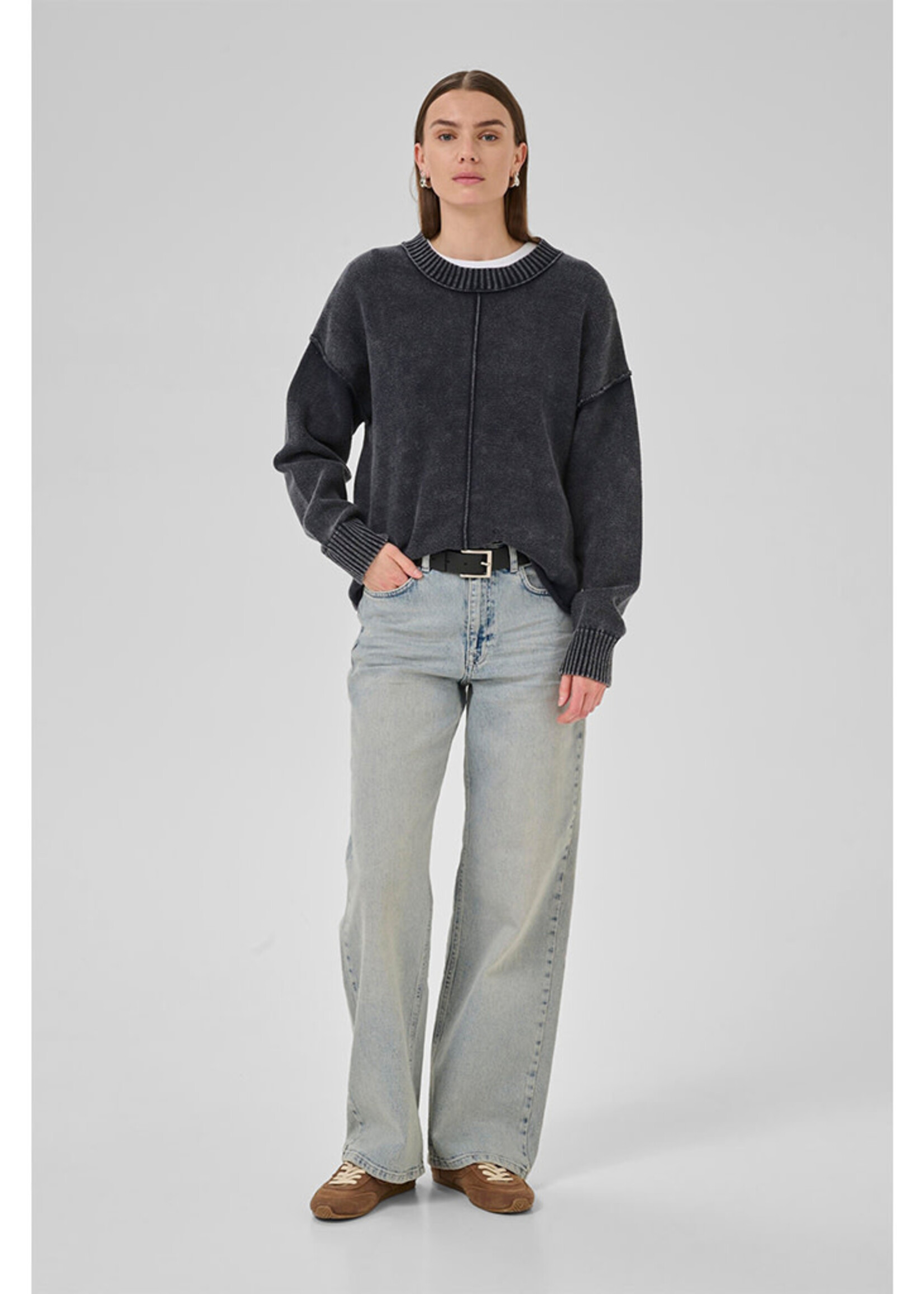 My Essential Wardrobe Ash Knit Pullover