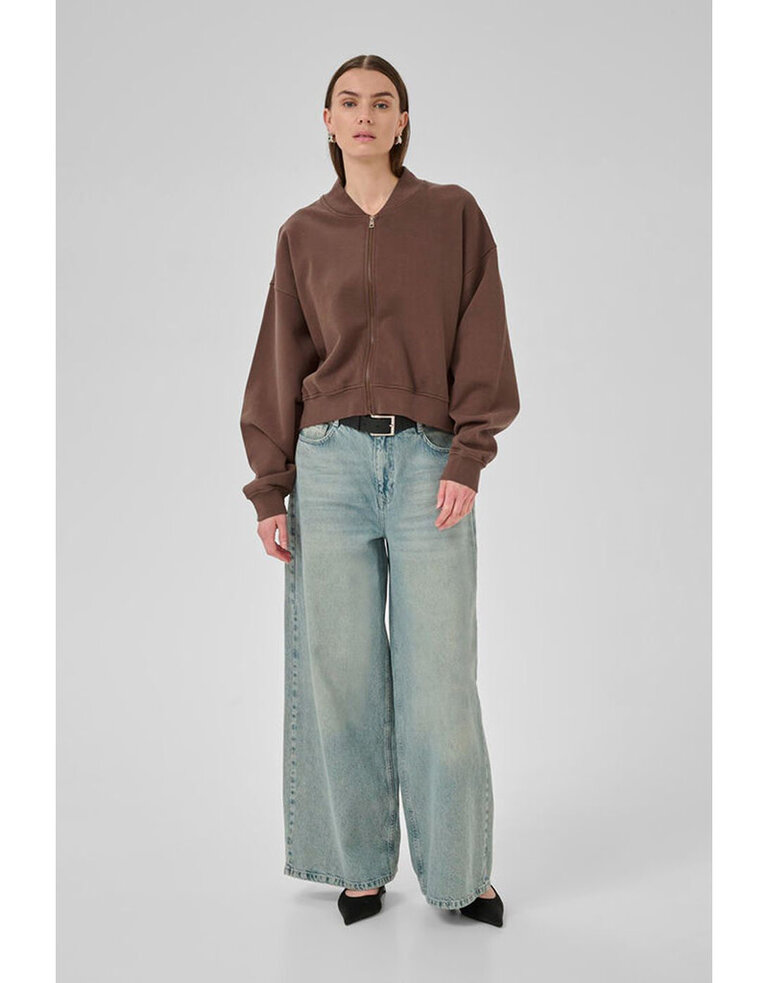 My Essential Wardrobe Meta Short Sweat Jacket