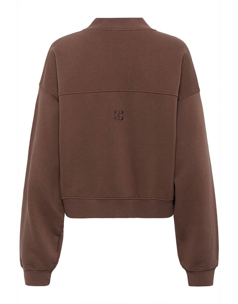 My Essential Wardrobe Meta Short Sweat Jacket